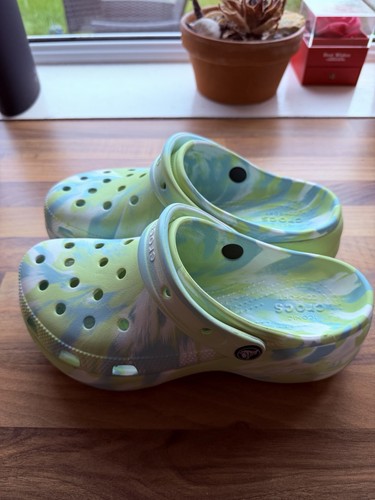 Green blue marble platform - green/blue,