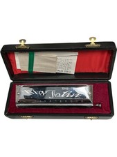 Big John Chromatic Harmonica 12 Hole 48 Tones with Case and Instructions 2205