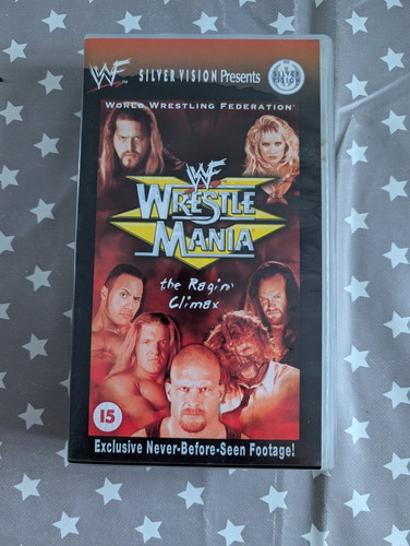 Wwf wrestlemania vhs - 15, 1999