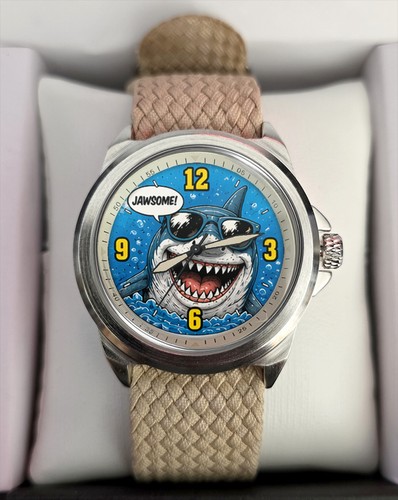 Funny pop animal art shark - pop,