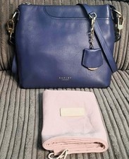 Radley Navy Pockets Cross-body Bag with Dust Bag
