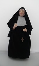 Dolls House Miniature Polymer Clay, Detta's Darling Dolls Nun 1-12TH