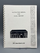 JRC NRD-525 Instruction Manual