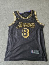Nike Kobe Bryant Los Angeles Lakers Black Mamba City Edition Jersey Size L
