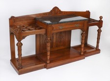 Antique Victorian Oak Country