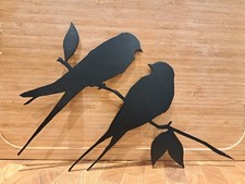 Black Wrought Iron Bird