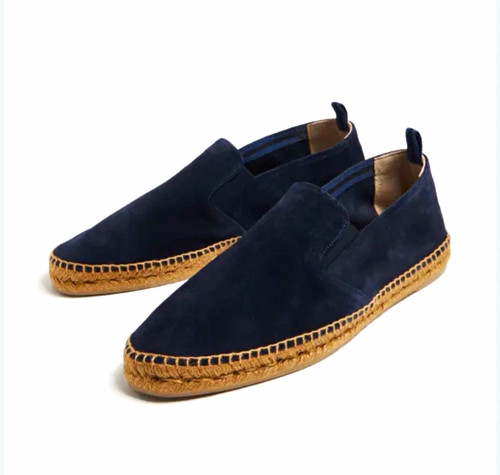 Castañer men blue suede - men’s,