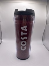 Costa Coffee Travel Mug Cup Insulated Thermal Reusable Screw Lid 450ml