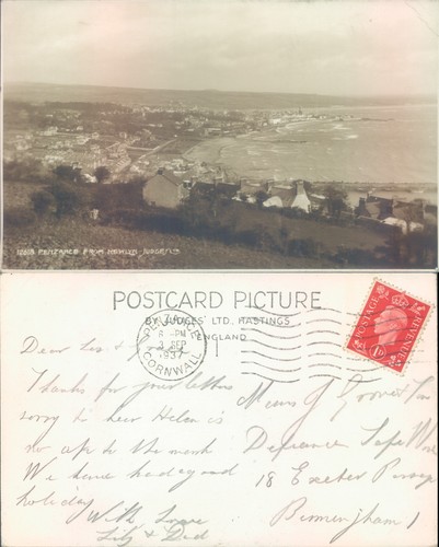 Penzance from newlyn judges - from,