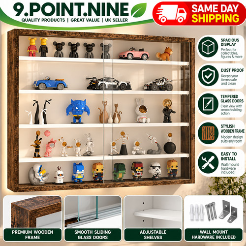Homcom tier wall display - homcom, 5