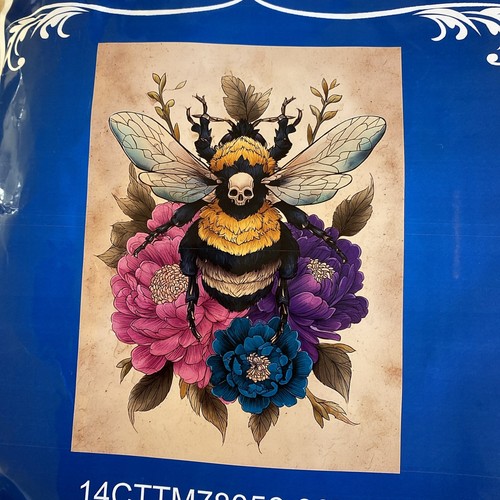 Bee and flowers - ,