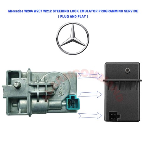 Mercedes benz steering lock - mercedes-benz,