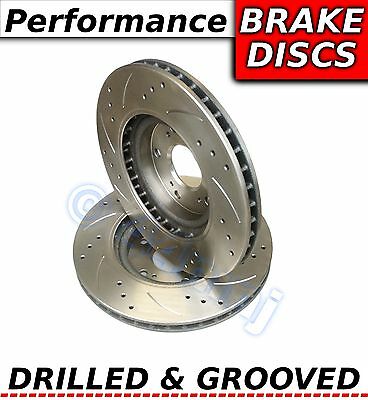 Drilled grooved sport front - drilled,