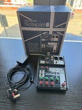 Soundcraft Notepad 5 Small-Format Analog Mixing Console Mixer with USB I/O