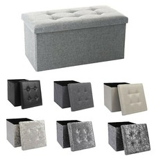 Ottoman storage seat stool - ottoman,