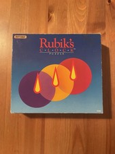 Vintage Matchbox Rubik's Clock Puzzle Game Toy 1988 Boxed complete instructions