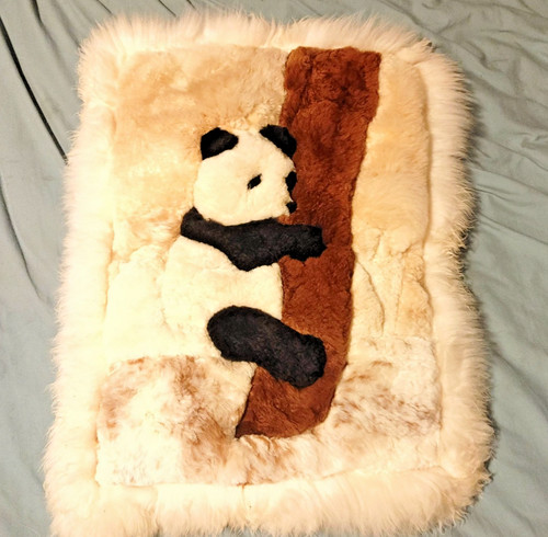 Panda rug vintage - vintage, alpaca