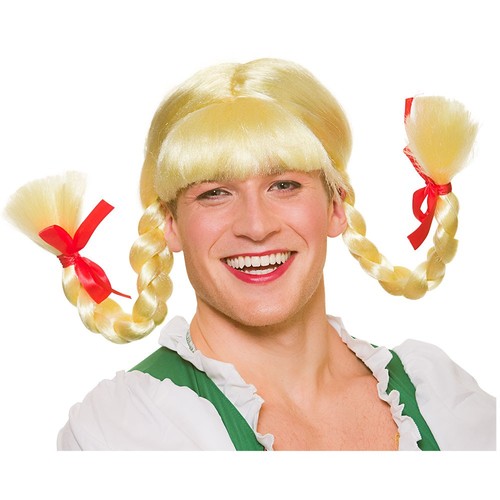 Ladies bavarian beer wig - ladies,