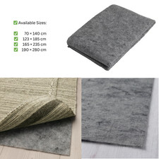 IKEA STOPP FILT Non-Slip Rug Underlay with Cushioned Padding–Available in 4 Size
