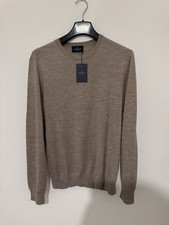 Hackett Taupe Beige Crew Neck