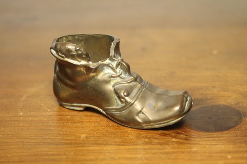 Vintage brass boots match - vintage,