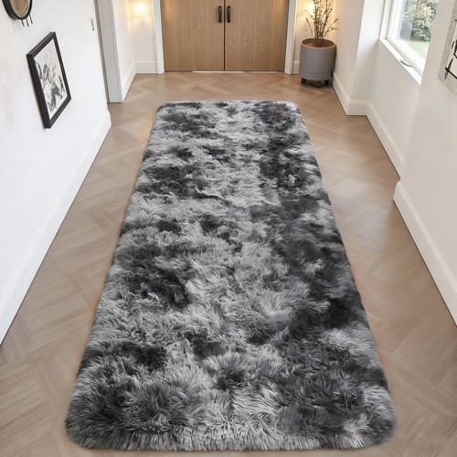 Fluffy rugs anti - rugs, slip