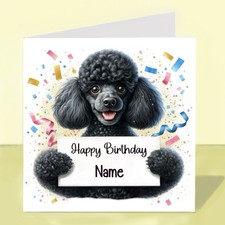 Personalised Miniature Poodle