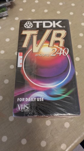 Tdk tvr 240 vhs blank - 240,