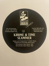 Krome & Time – This Sound Is For The Underground / The Slammer 12" Vinyl