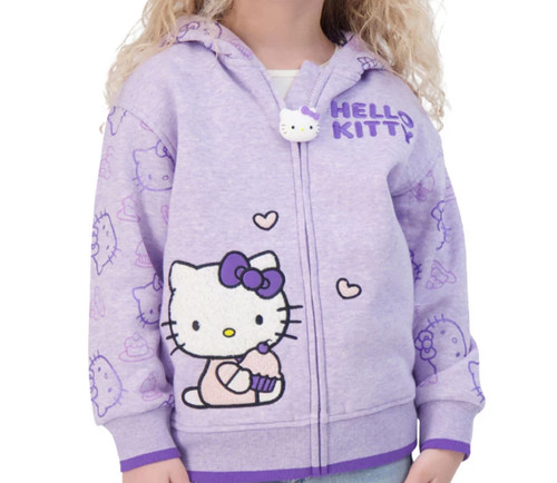 Hello kitty girls hoodie - hello,