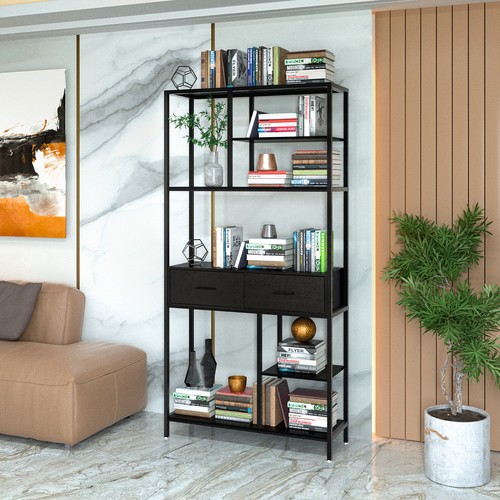 Industrial bookshelf with - industrial,