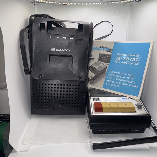 Vintage retro 70s sanyo 787 - 70s, m-787