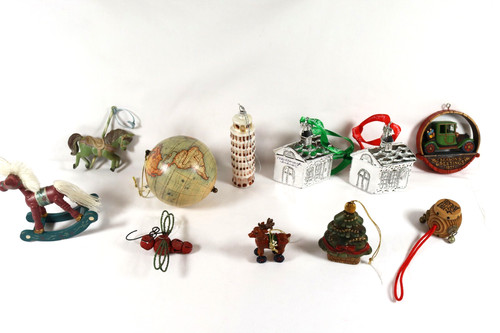 Christmas tree ornaments glass - christmas,