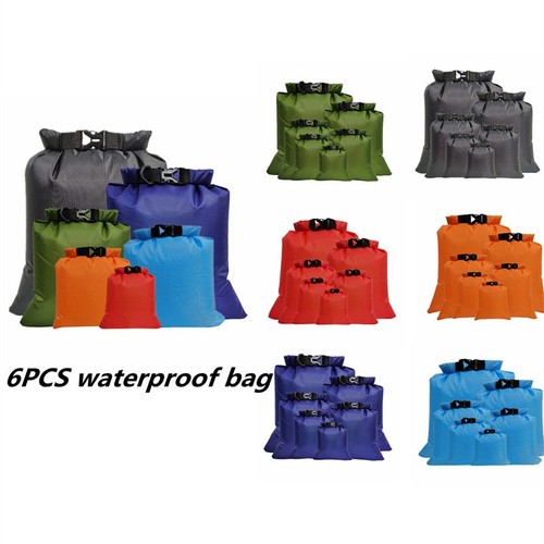 6pcs waterproof dry bags sack - waterproof,