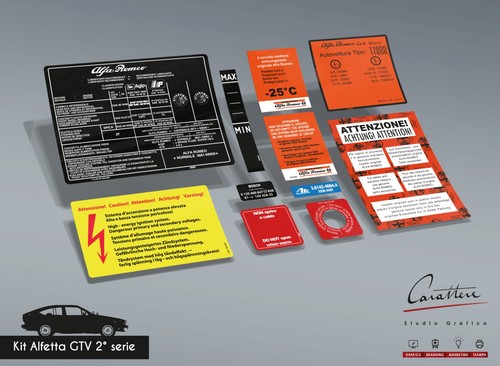 Sticker kit alfa romeo - sticker,