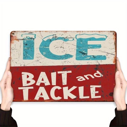 Vintage ice bait tackle - tackle, metal