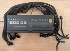 Evga 1600W SuperNOVA G2 Power Supply - 80PLUS Gold, Fully Modular