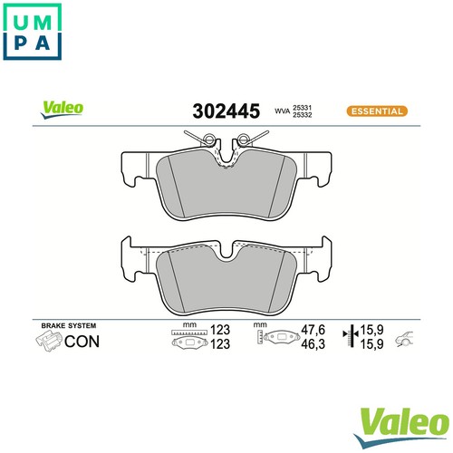 Brake pad set disc - pad,