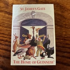 Guinness Advertising Playing Cards St James's Gate - New, Sealed - Collectable.