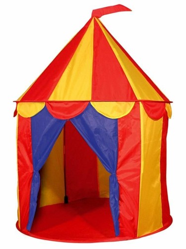 Red floor circus tent indoor - red,
