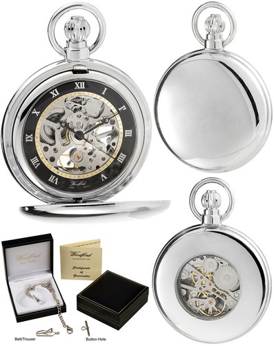 Woodford hunter pocket watch - woodford,