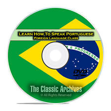 Learn How To Speak Portuguese, Fast Foreign Language Training Course, DVD E12