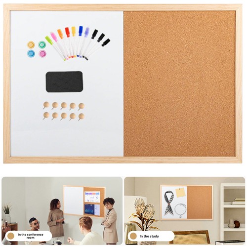 Wooden frame wall notice board - frame,