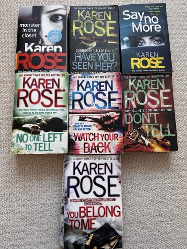 Karen rose paperback books - karen,
