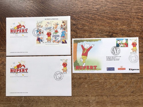 Set guernsey 1993 rupert - set,