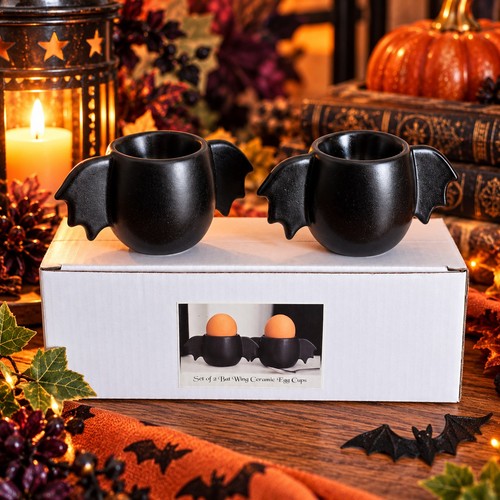Set bat wing ceramic - set, of