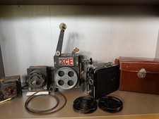 9.5mm Camera and  Pathescope Ace 9.5mm Projector Untested  but Camera Works