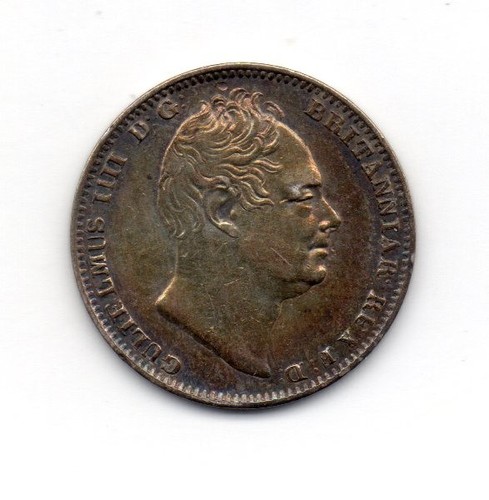 1837 maundy fourpence william - 1837, fourpence,