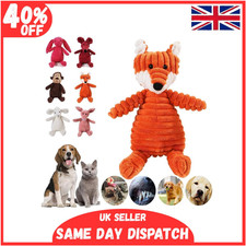 Pet Dog Toys For Aggressive Chewers Durable Puppy Plush Squeaky Teeth Chew Toy