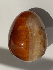 Carnelian & Quartz Egg